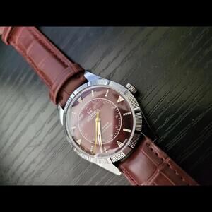 🔥RARE NOS VINTAGE Roamer FHF‎ ST96 Mechanical Men's Watch